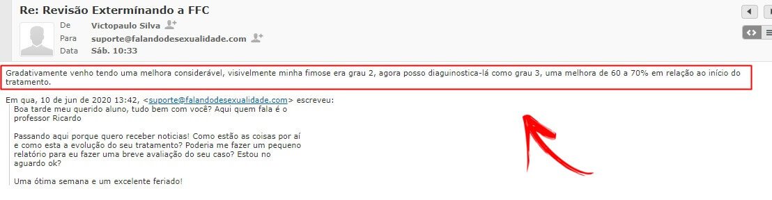 ALUNO DO CURSO - Extermínando a FFC método natural