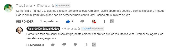 depoimento glandulas de tyson - Exterminador de GT Método Natural para Glândulas de Tyson