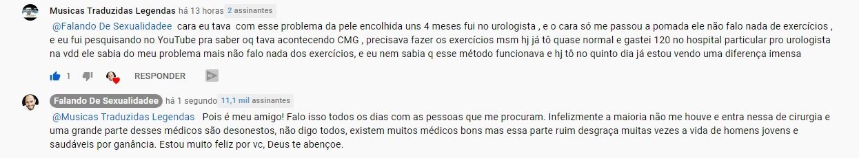 depoimento aluno exterminando a ffc - Extermínando a Fimose Método Caseiro