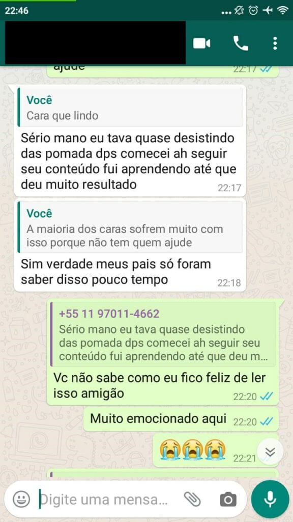 depoimento emocionado 1 - Extermínando a Fimose Método Caseiro